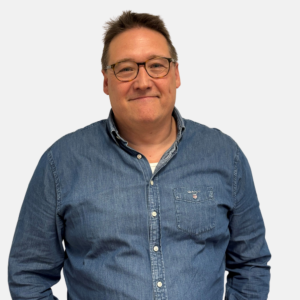 Tom Johansen i podcaststudiet om storyselling