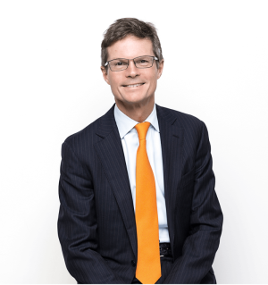 Stephen Bruyant i podcaststudiet om emnet at lave sin egen personlige business plan